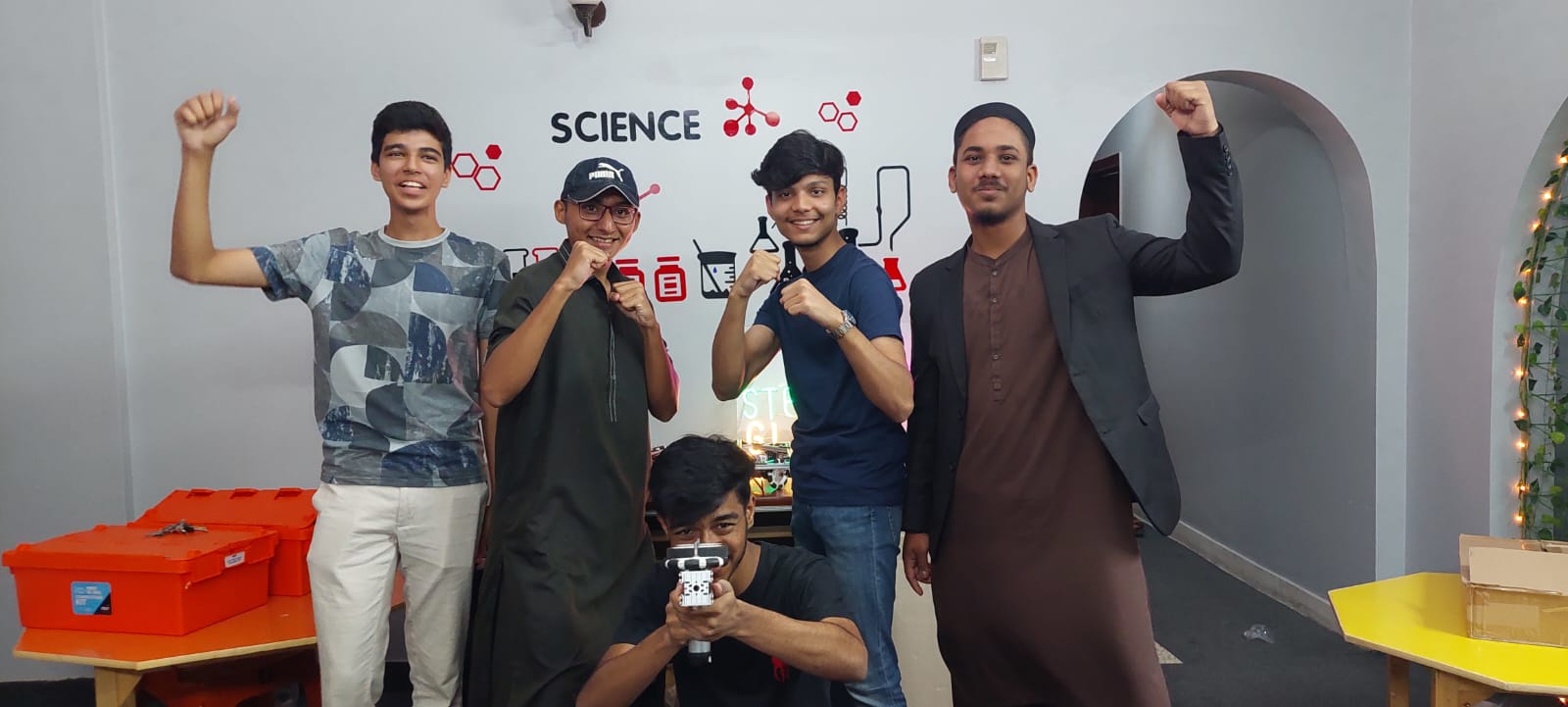 Team Pakistan at FIRST Global Challenge in Singapore